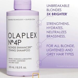 🆕 OLAPLEX No. 4P Blonde Enhancer™ Toning Shampoo 🆕
